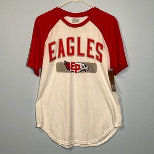 Blue 84 Red & White Short Sleeve w/ EP Eagles Logo